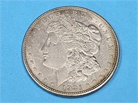 1921 D Morgan Silver Dollar Coin   UNC?
