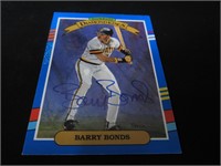 Barry Bonds Signed Trading Card Direct COA