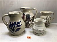 Various Porcelain Pitchers