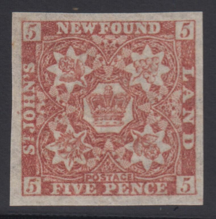 Newfoundland Stamp #19 Mint NH with Greene certifi
