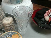 Glass decor vase