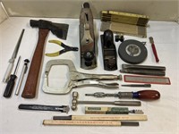 Hatchet, Wood Planes & other tools