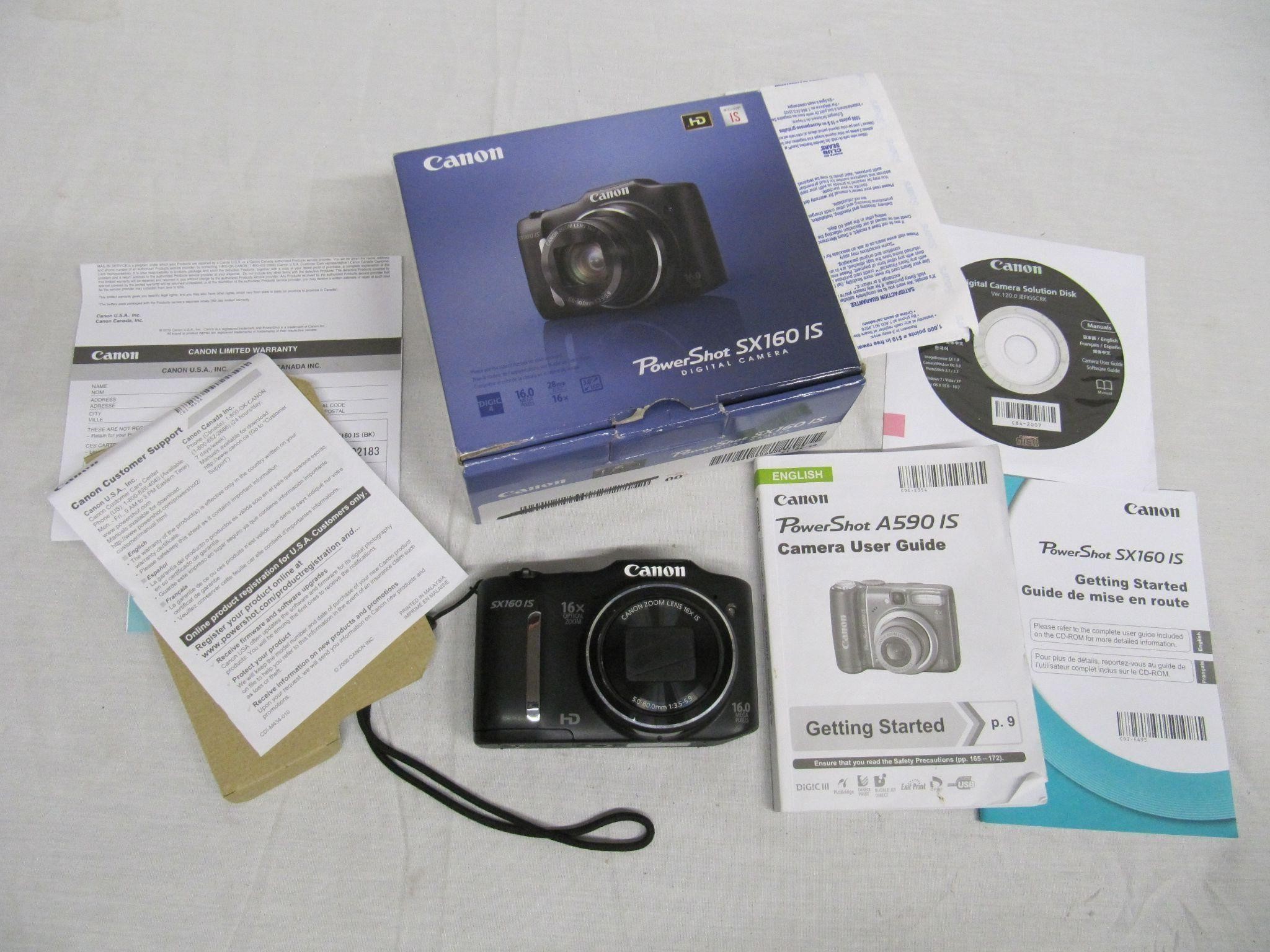 CANON CAMERA (SX160)