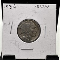 1936 BUFFALO NICKEL