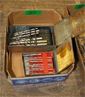Tools Drill Bits in Boxes