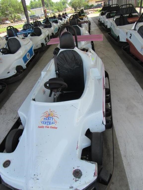 8 ASST'D. PACER GAS POWERED INDY STYLE GO-KARTS