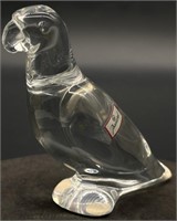 Baccarat Crystal Tucan Figurine