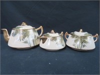 3 PC ORIENTAL PORCELAIN TEA SET