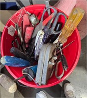 Bucket of Miscellaneous Tools