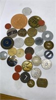 Nice group of meter and fare tokens