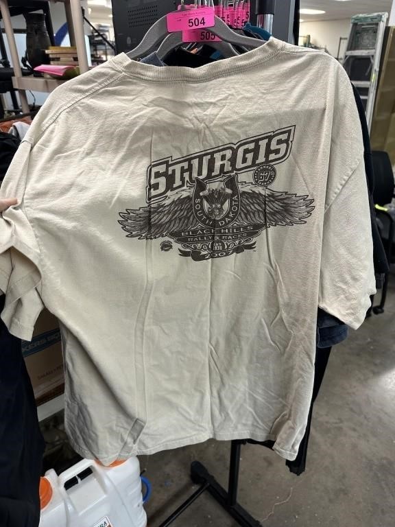 HARLEY DAVIDSON MOTORCYCLE SHIRT STURGIS