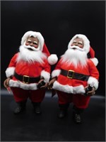 COCA-COLA SANTA CLAUS LOT OF 2