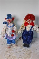 Porcelain Clowns