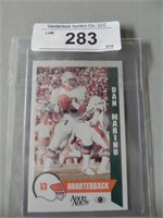 Dan Marino Anon Anew Rookie Football Card