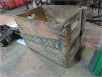 Canada Dry pop crate