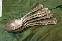 6 Sterling Silver Table Spoons