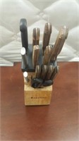 Knife block and knives