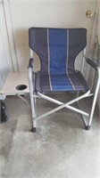 Folding chair with Side Table