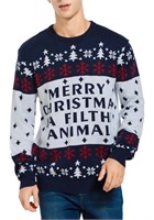 New, US- L size, Ugly Christmas Sweater Men Funny