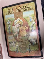 DeLaval Cream Separator decorator sign 22Wx33T