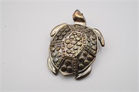 Vintage Turtle Pendant