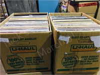 2 boxes vintage LP's