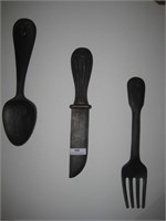 21" Knife-Fork-Spoon Wall Art