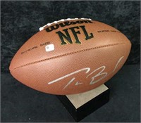 Autographed Tom Brady Football w/COA
