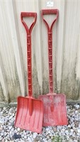 2 Children's Shovels Great Fall or Christmas Decor