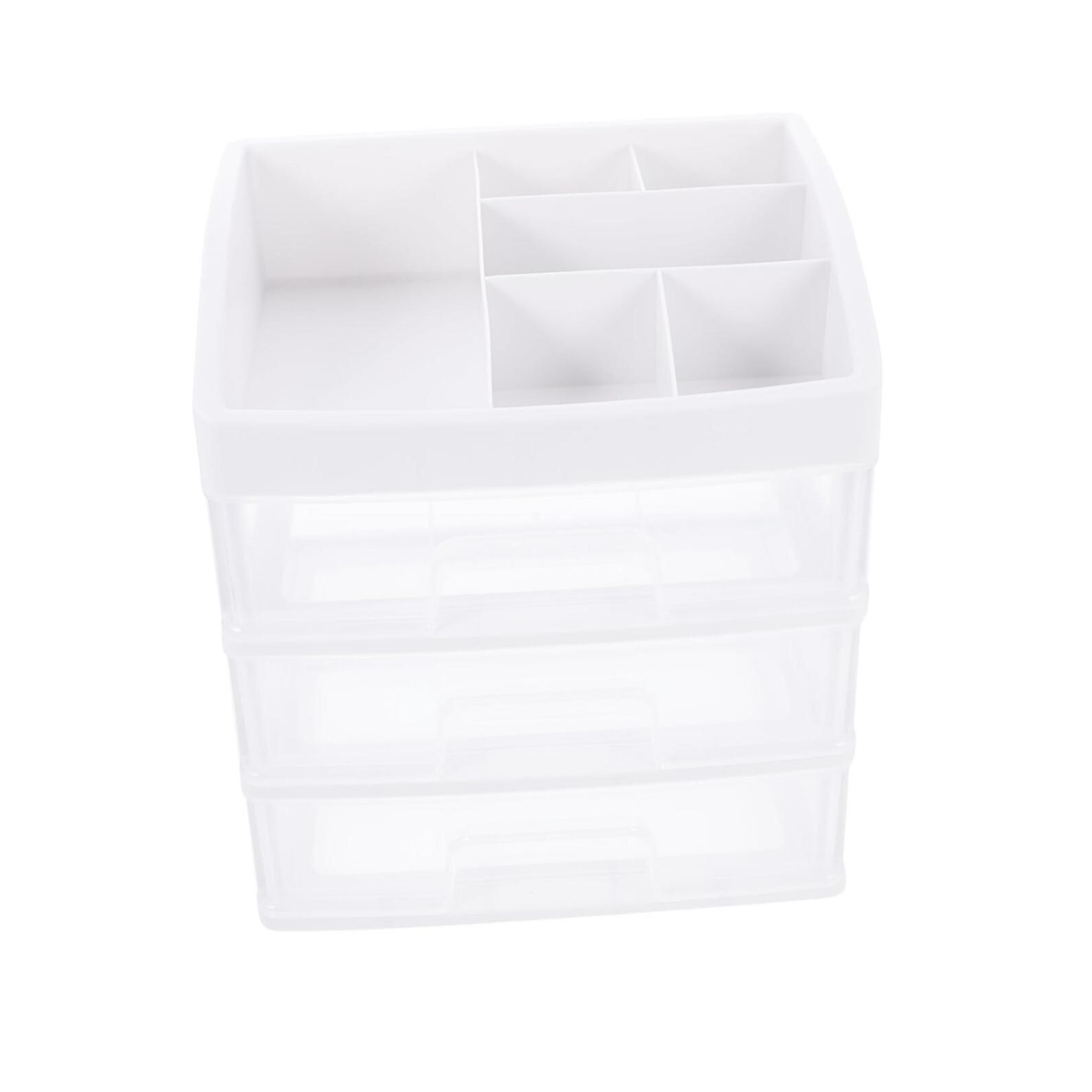 DIYEAH 1pc Cosmetic Storage Box Quilt Storage Make