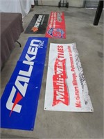 Vinyl Tire Store Banners