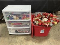 Christmas Decorations, Wrapping Supplies, Storage.