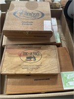 Empty cigars boxes