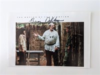 Casualties of War Brian de Palma signed movie phot