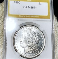 1890 Morgan Silver Dollar PGA - MS64+