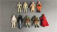 9pc 1977-83 Vtg Star Wars Action Figures