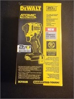 NIB DEWALT 20V 1/4 IN BRUSHLESS IMPACT DRIVER