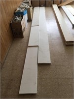 Wood shelfing