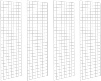 Gridwall Panels 2'x6'  Pack of 4  White