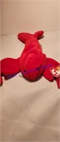 1993 Beanie Baby - Pinchers the Lobster - Rare -