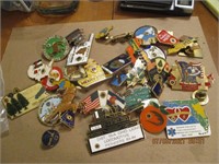 Lot of Lions Club and Moose Club Pins - 36ct.