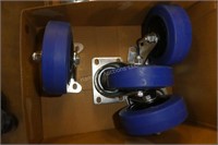 4 - 4" caster wheels