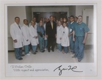 George W. Bush: Signed photograph.