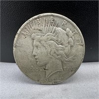 1924-S Peace Silver Dollar