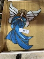 Stained Glass Angel w/ Chain