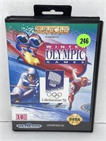 SEGA GENESIS WINTER OLYMPIC GAMES GAME ORIGINAL