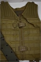 Blackhawk Tactical Vest and Belt Sz 36