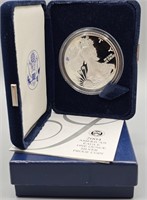 2004 W Silver Proof Eagle  - Box & COA