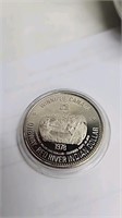 Ojibwa Red River Indian Dollar Coin 1978