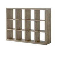 BH & Gardens 12-Cube Organizer  Natural